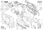 Bosch 3 601 E8J 3D0 GST 18 V-LI Cordless Jigsaw Spare Parts